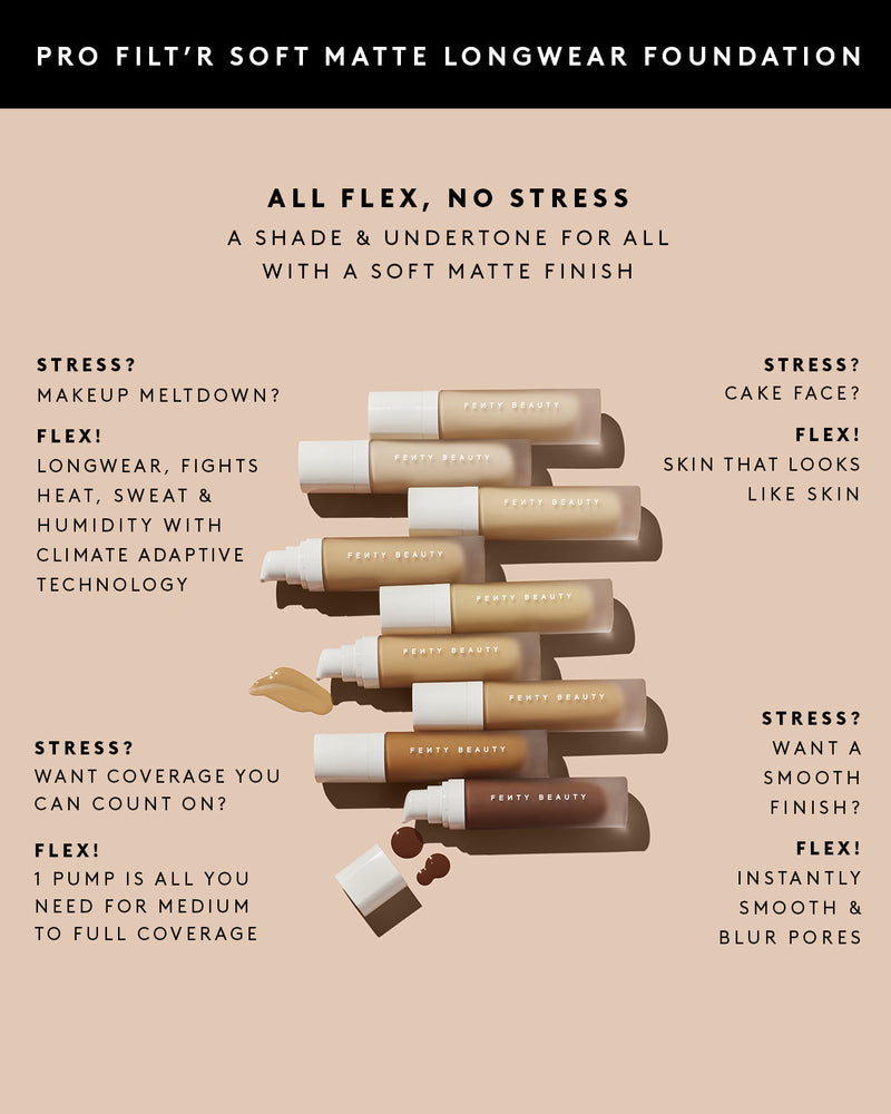 Pro Filt'r Mini Soft Matte Longwear Foundation — #105