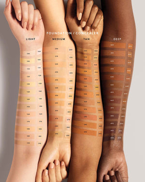 Pro Filt'r Instant Retouch Concealer shown on a variety of skin tones
