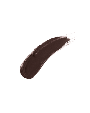 A smear of Match Stix Contour Skinstick in the shade Caviar on a white background.