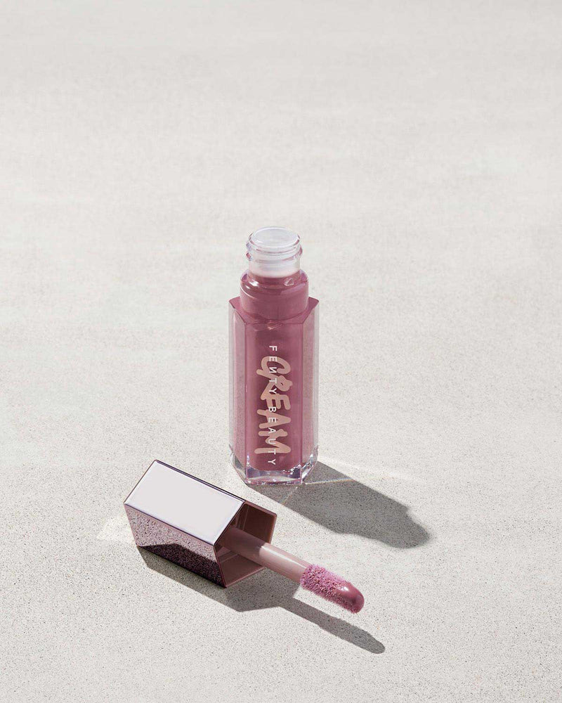 Gloss Bomb Cream open shown in shade Mauve Wive$