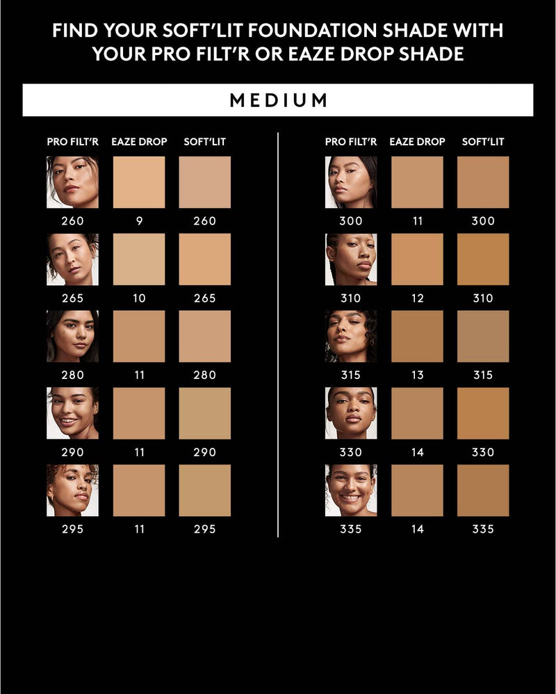 Soft'lit Naturally Luminous Longwear Foundation — 330