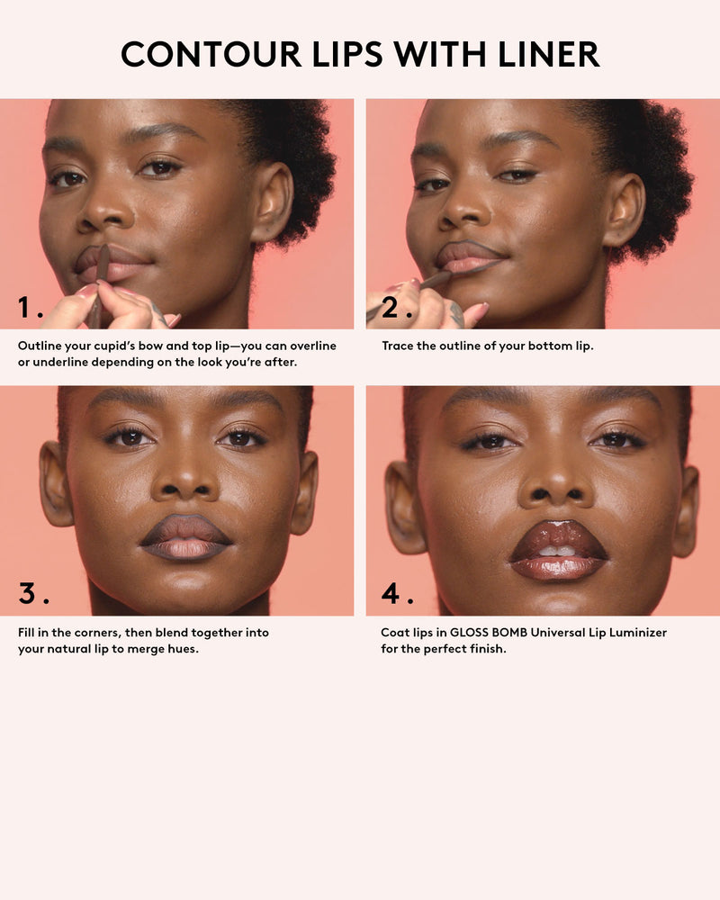 Gloss Bomb Stix Gloss Stick + Trace'd Out Lip Liner Bundle