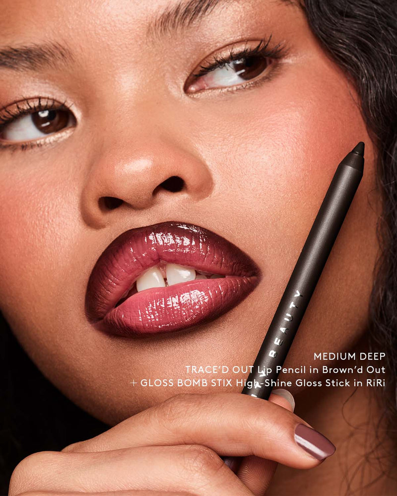 Trace'd Out Longwear Waterproof Pencil Lip Liner—Brown'd Out