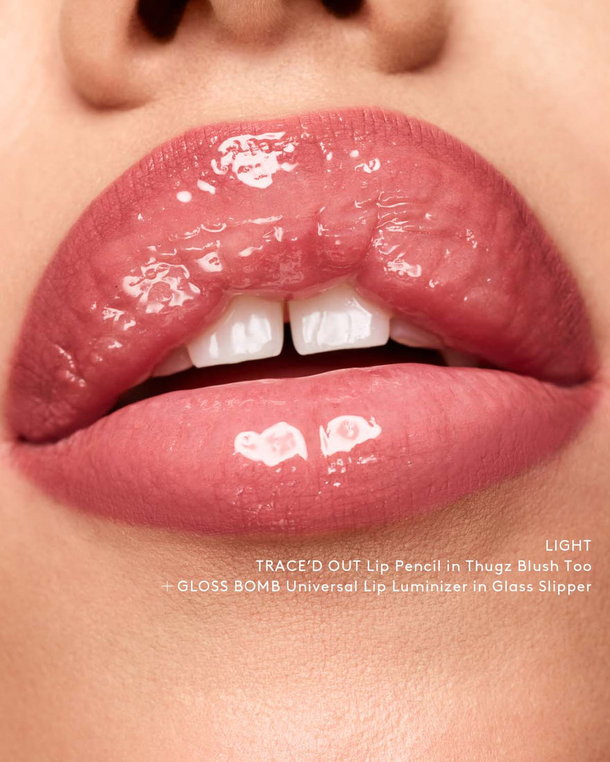 Trace'd Out Longwear Waterproof Pencil Lip Liner—Thugz Blush Too