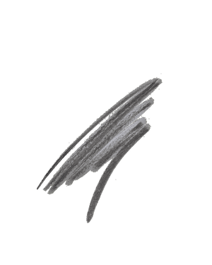 Flypencil Longwear Pencil Eyeliner smear shown in shade Bachelor Pad