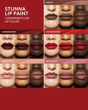 Stunna Lip Paint Longwear Fluid Lip Color — Uncensored