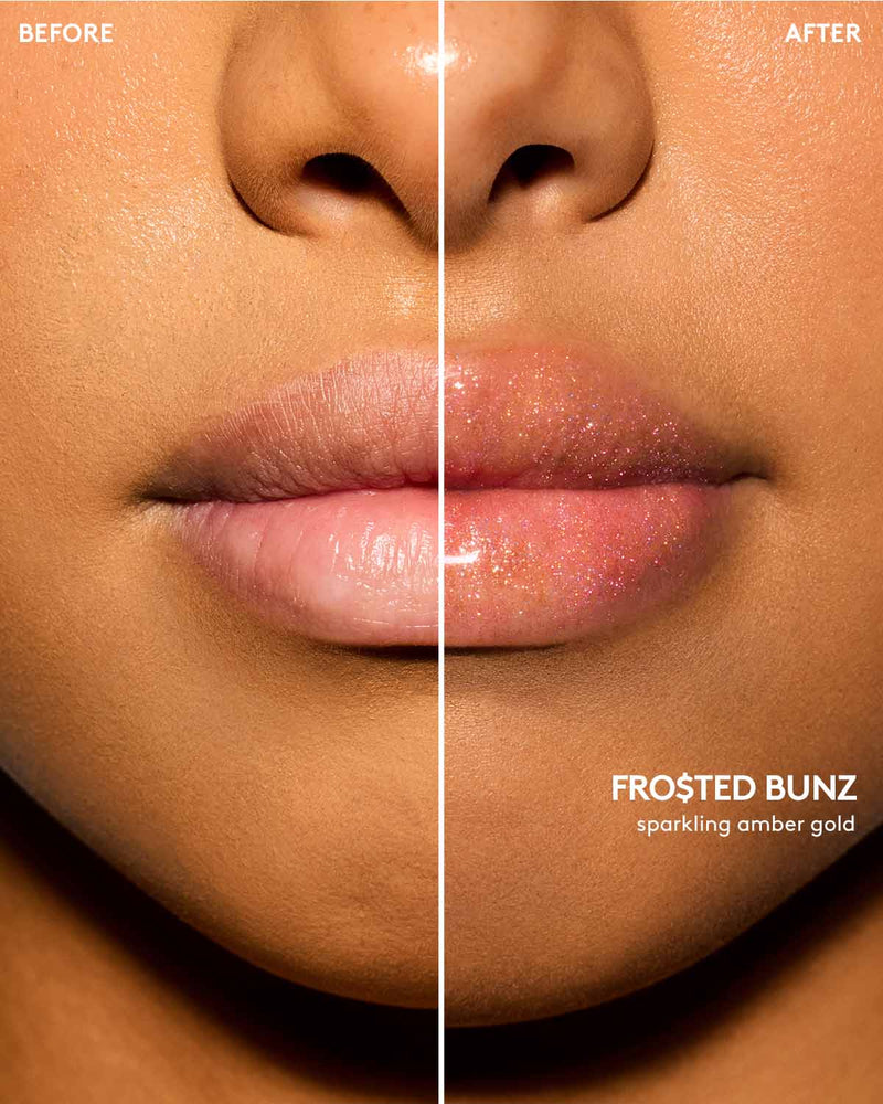 Gloss Bomb Oil Luminizing Lip Oil N' Gloss —Fro$ted Bunz