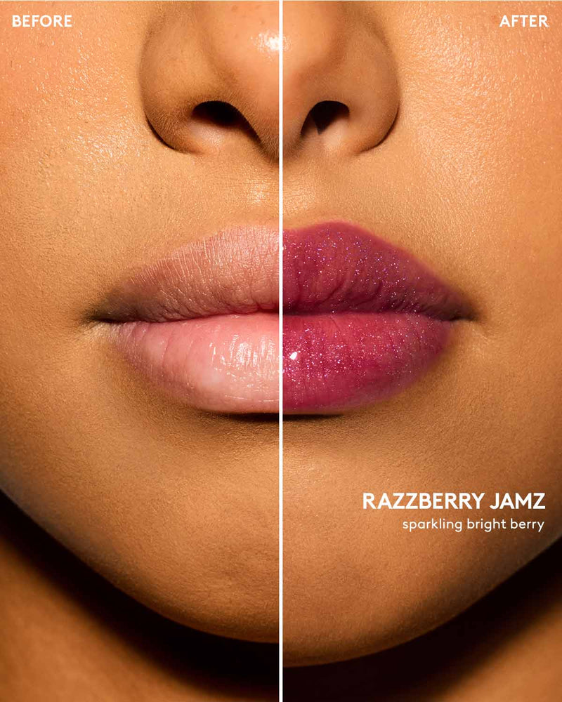 Gloss Bomb Oil Luminizing Lip Oil N' Gloss—Razzberry Jamz