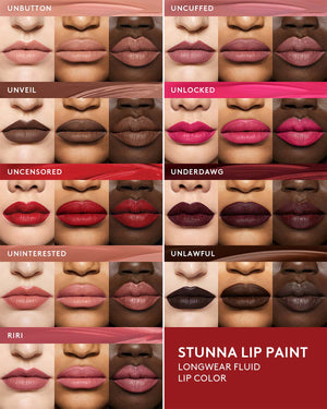 Stunna Lip Paint Longwear Fluid Lip Color — Uninterested