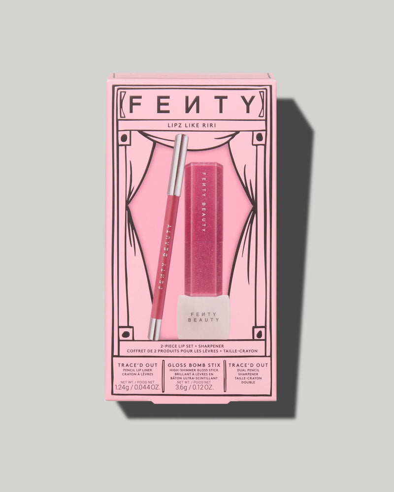 Lipz Like Riri 2-Piece Lip Set + Sharpener