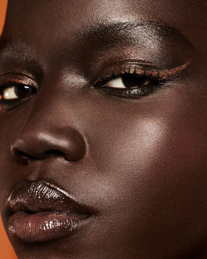 Glitty Lid Shimmer Liquid Eyeliner — Boozy Bronze