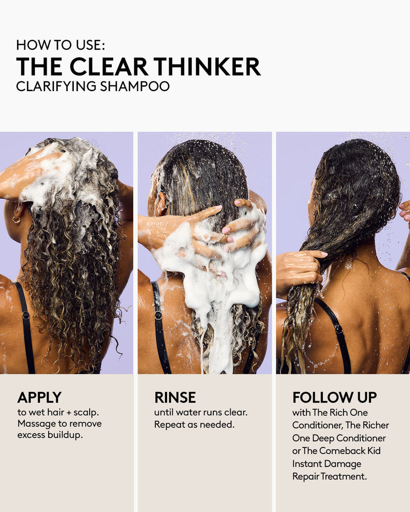 The Clear Think’r Clarifying Shampoo