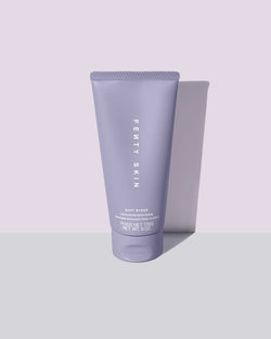 Fenty Skin by Rihanna Buff Ryder Exfoliating Body Scrub in lavender squeeze tube Fenty Skin by Rihanna Buff Ryder Exfoliating Body Scrub in lavender squeeze tube
