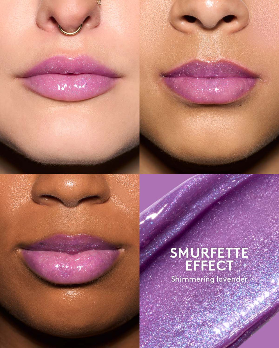 リップケア FENTY BEAUTY x SMURFS Smurfette Smooches Smurfette Smooches Lip Essentials Duo + Keychain | Fenty Beauty