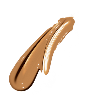 A smear of Pro Filt'r Soft Matte Longwear Foundation in the shade 335 on a white background