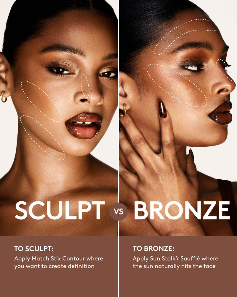 Sun Stalk’r Soufflé Pressed Mousse Cream Bronzer — Suga Cookie