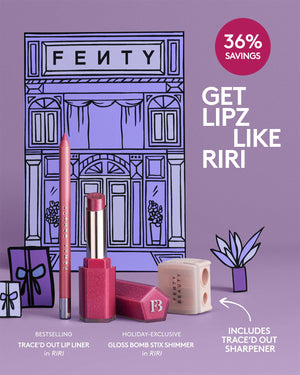 Lipz Like Riri 2-Piece Lip Set + Sharpener