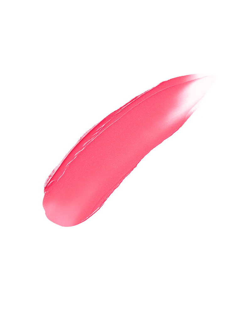 Cheeks Out Freestyle Cream Blush smear shown in shade Strawberry Drip