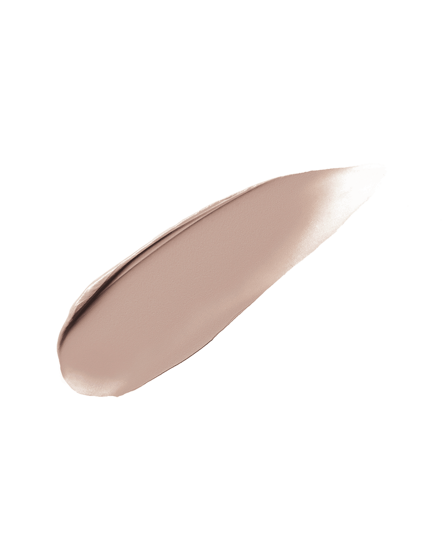 Cheeks Out Freestyle Cream Bronzer smear shown in shade Amber