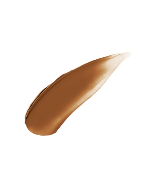 Cheeks Out Freestyle Cream Bronzer smear shown in shade Teddy