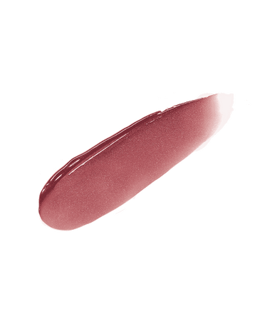 Slip Shine Sheer Shiny Lipstick smear shown in shade Goji Gang