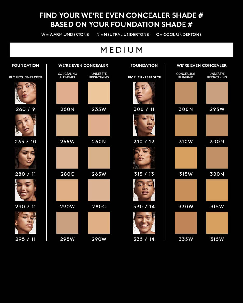 We're Even Mini Hydrating Longwear Concealer — 295W