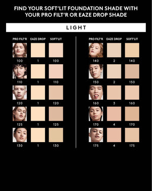 Soft'lit Naturally Luminous Longwear Foundation — 160