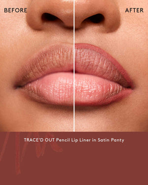 Trace'd Out Longwear Waterproof Pencil Lip Liner—Satin Panty