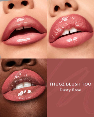 Trace'd Out Longwear Waterproof Pencil Lip Liner—Thugz Blush Too