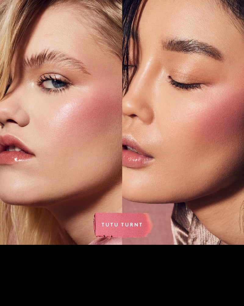 Fenty Cheeks Suede Powder Blush— Tutu Turnt