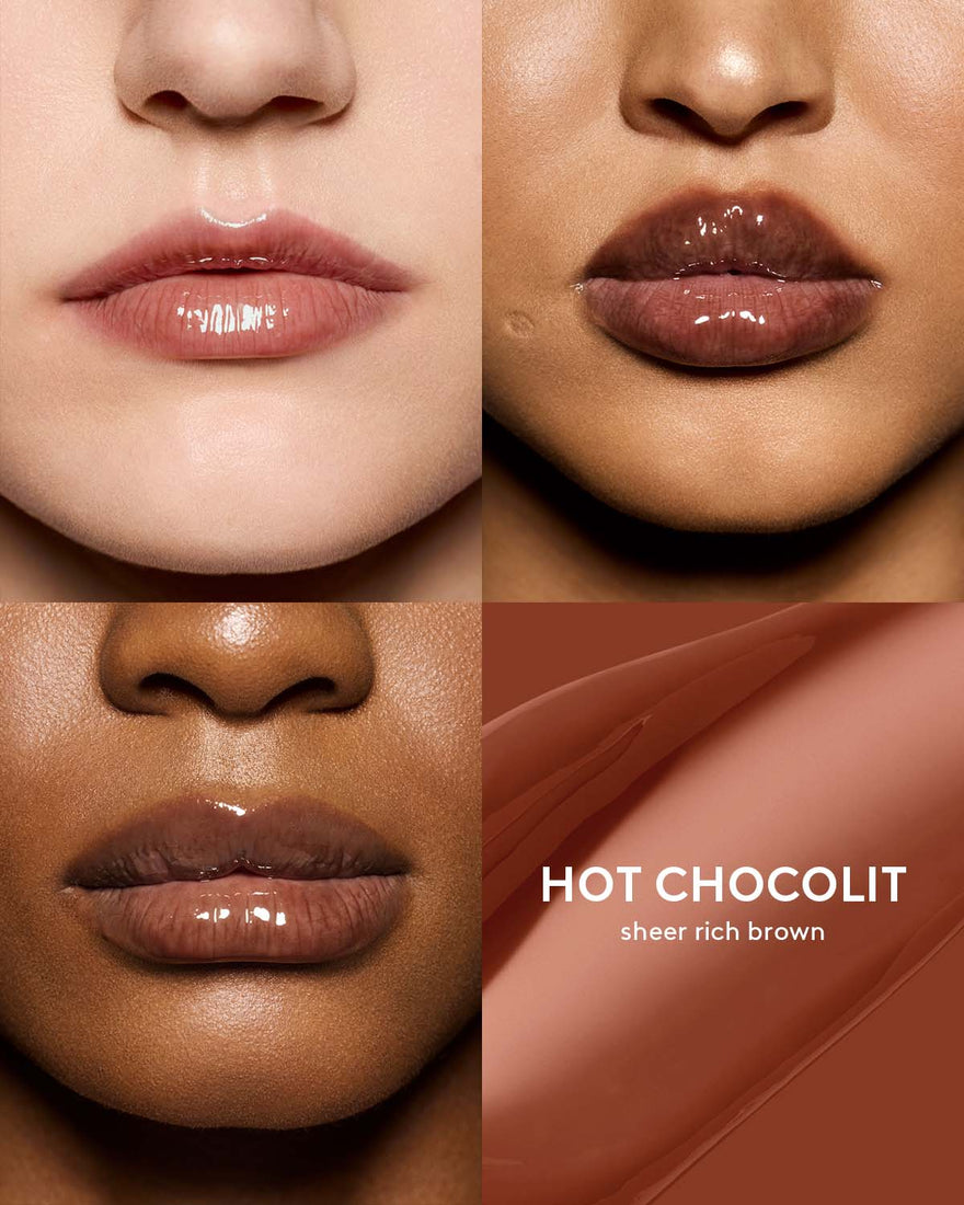 Gloss Bomb Heat Universal Lip Luminizer + Plumper — Hot Chocolit Heat