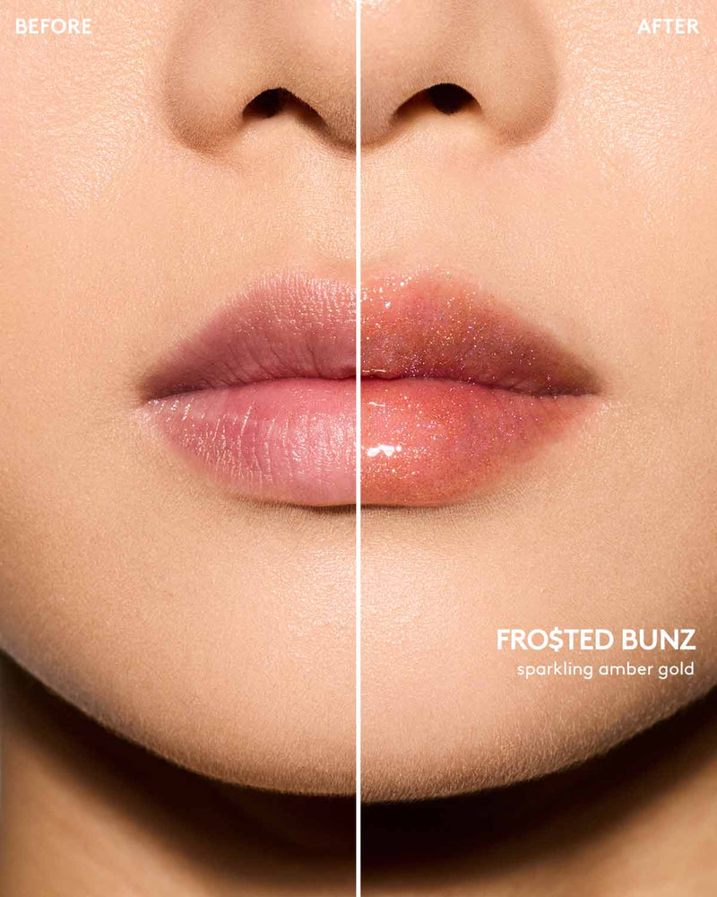 Gloss Bomb Oil Luminizing Lip Oil N' Gloss —Fro$ted Bunz
