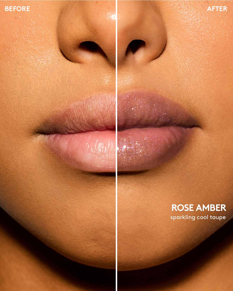 Gloss Bomb Oil Luminizing Lip Oil N' Gloss—Rose Amber