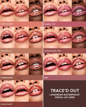 Trace'd Out Longwear Waterproof Pencil Lip Liner—Apri'caught