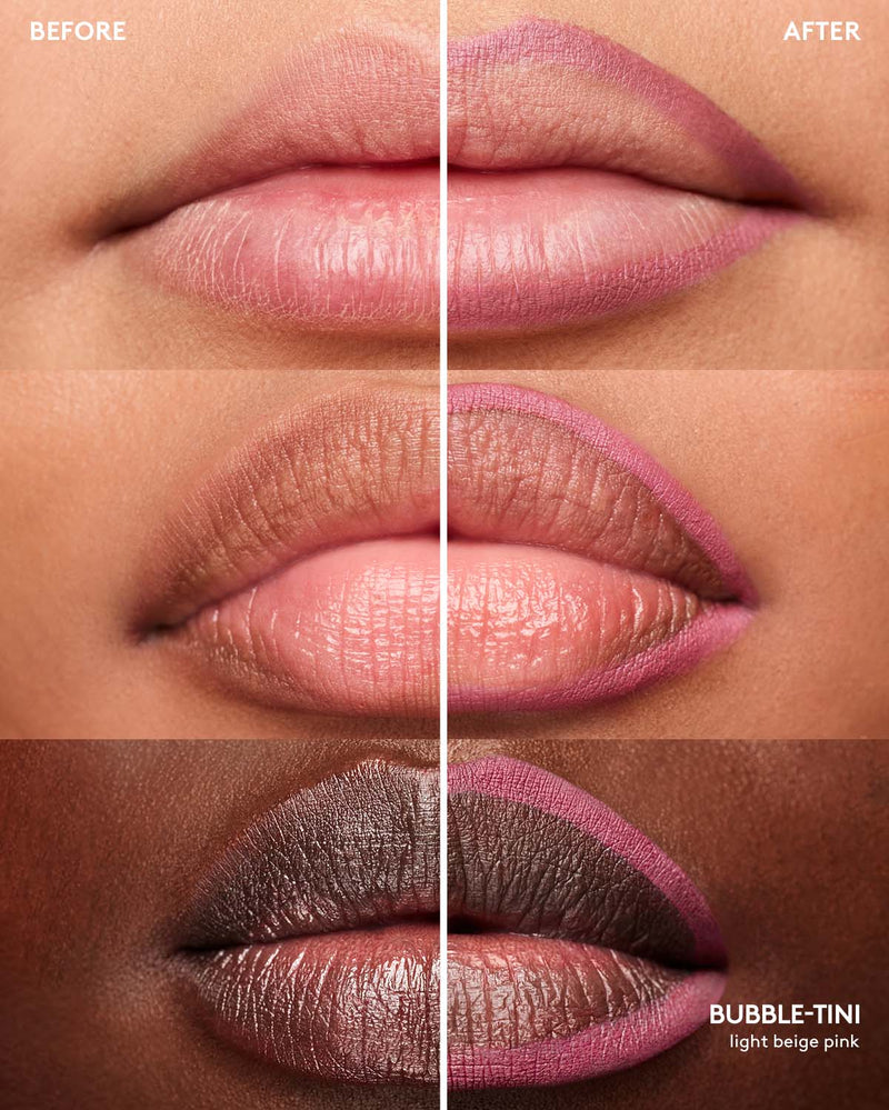 Trace'd Out Longwear Waterproof Pencil Lip Liner—Bubble-tini