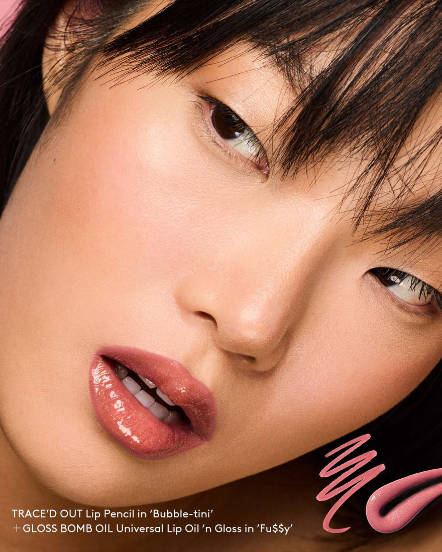 Trace'd Out Longwear Waterproof Pencil Lip Liner—Bubble-tini