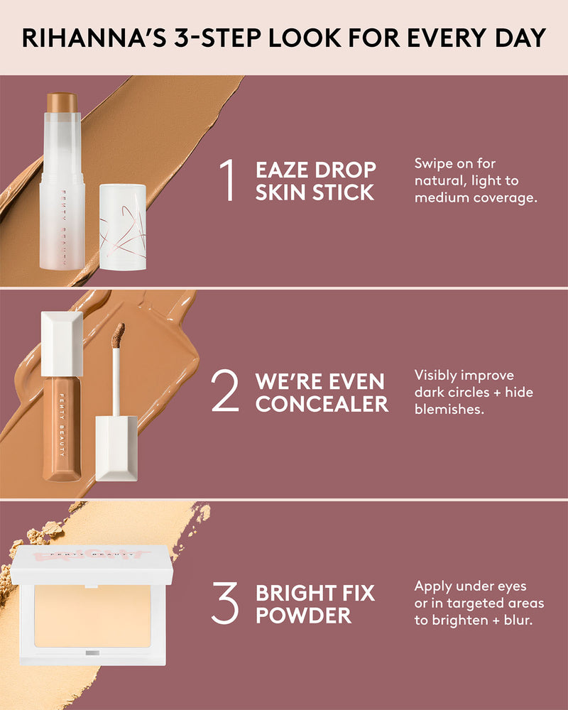 Bright Fix Instant Brightening + Blurring Powder — Peach