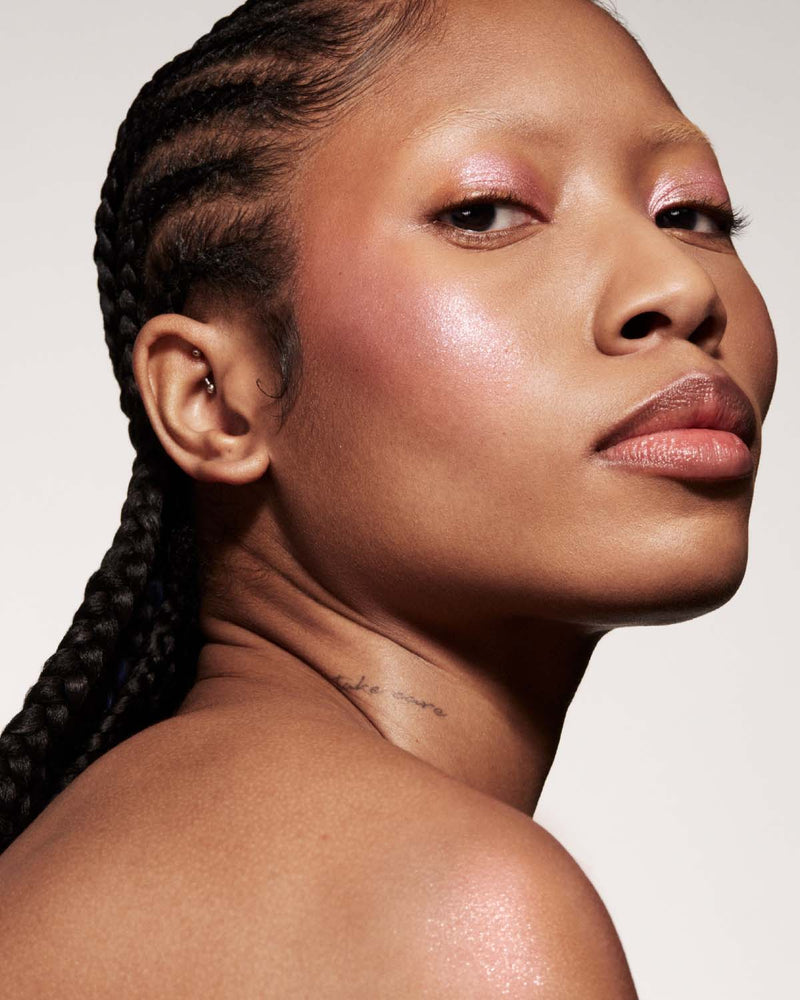 model imagery of killawatt in shade wattabrat on medium skin tone