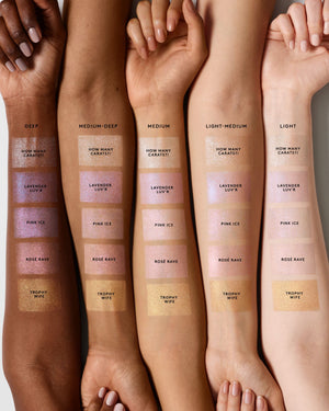 Diamond Bomb All-Over Diamond Veil — Lavender Luv'r