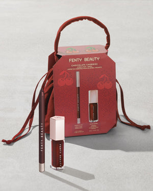 Chocolate Cherriez 2-Piece Lip Set + Pouch view 1