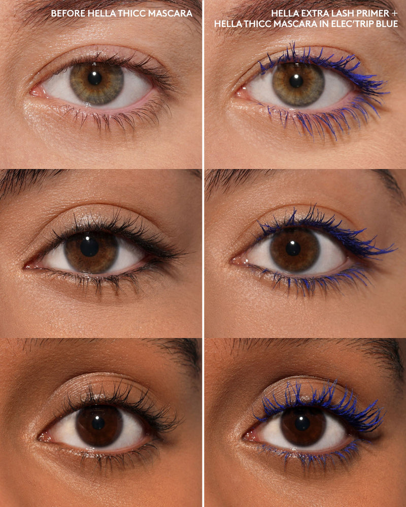 Hella Thicc Volumizing Mascara — Elec'trip Blue
