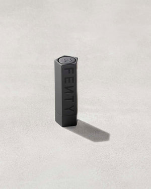 Fenty Icon refillable lipstick holder in matte black.