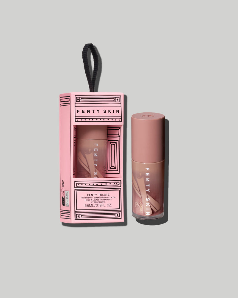 Fenty Treatz Hydrating + Strengthening Lip Oil — Cinnamon Sugar