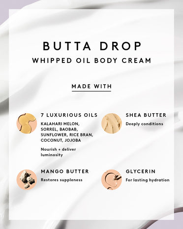 Butta Drop Shimmering Whipped Oil Body Cream – Toasted Marshmallow