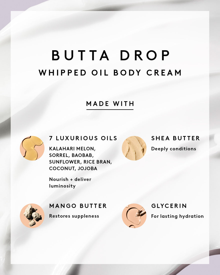 Butta Drop Shimmering Whipped Oil Body Cream – Toasted Marshmallow