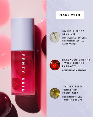 Fenty Treatz Hydrating + Strengthening Lip Oil — Barbados Cherry