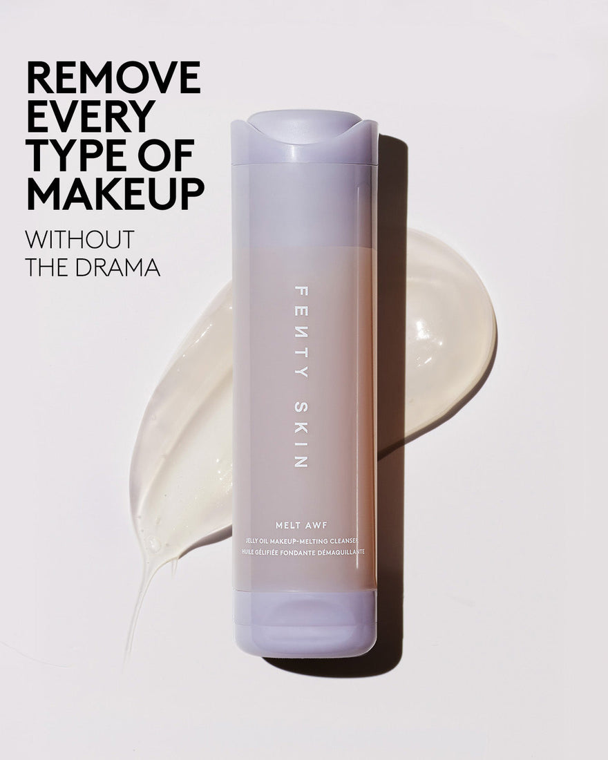 melt off jelly cleanser removed every type of makeup without the drama.