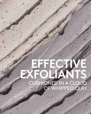 Cookies N Clean Whipped Clay Intensive Pore + Blackhead Face Scrub and Volcanic Sand + Charcoal