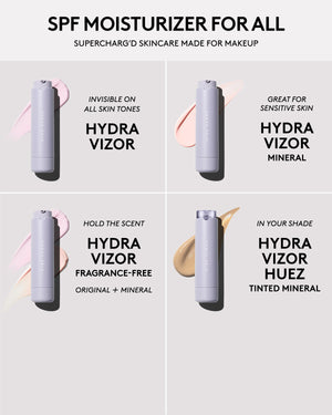Hydra Vizor Huez Tinted Moisturizer Broad Spectrum Mineral SPF 30 Sunscreen — 4