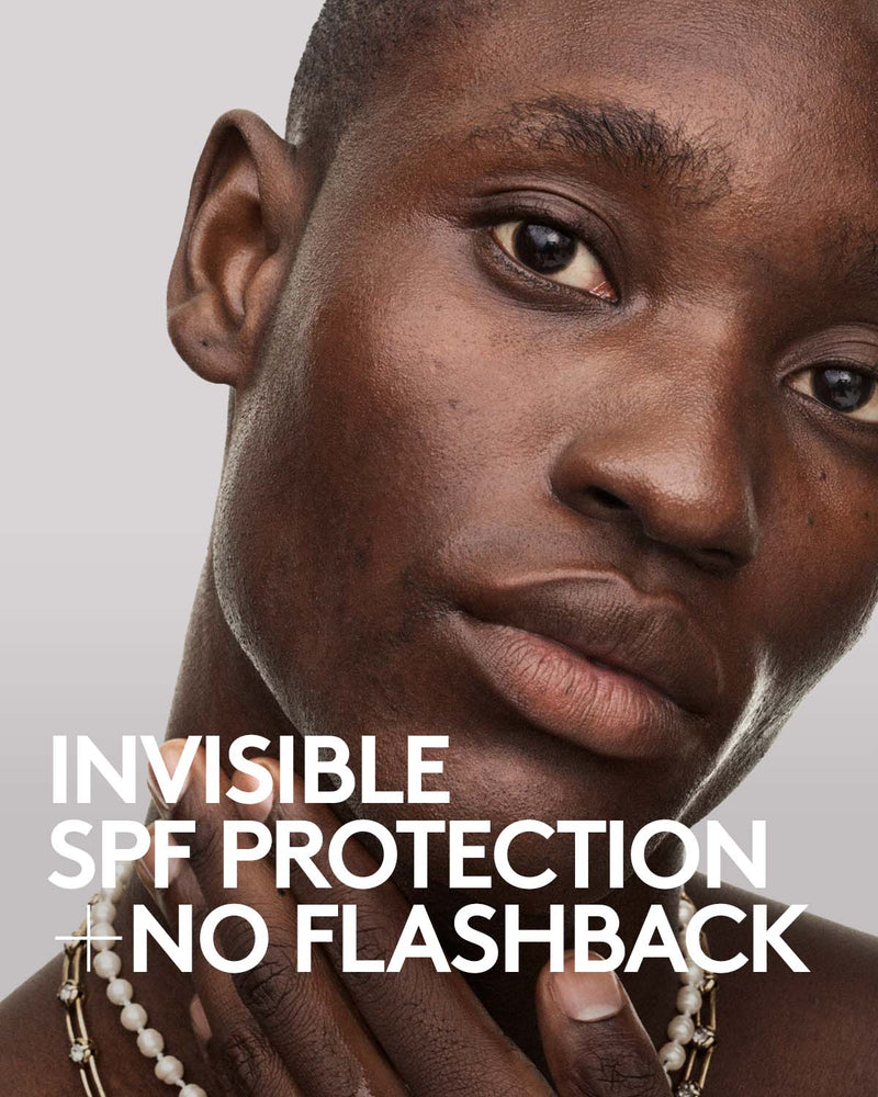 invisible SPF protection and no flashback